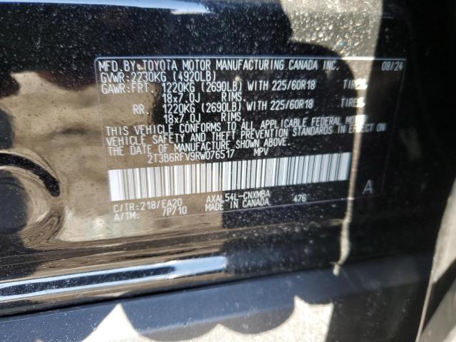 2024 TOYOTA RAV4 XLE P - 2T3B6RFV9RW076517