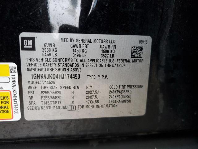 2017 CHEVROLET TRAVERSE P - 1GNKVJKD4HJ174490