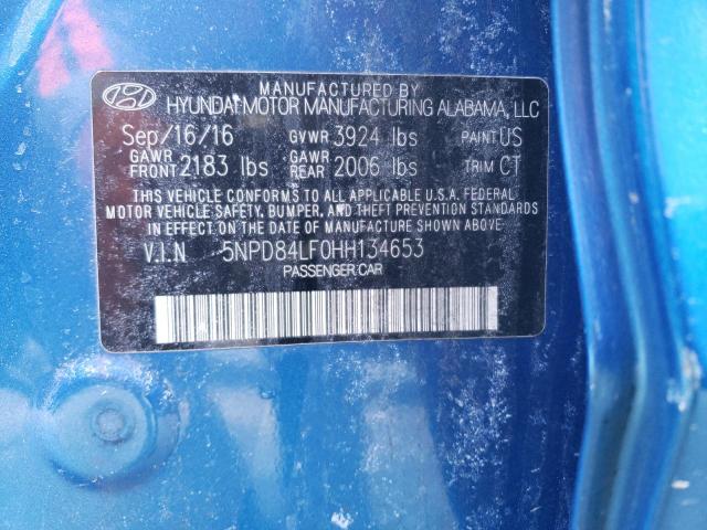 2017 HYUNDAI ELANTRA SE - 5NPD84LF0HH134653