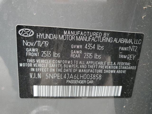 2020 HYUNDAI SONATA SEL - 5NPEL4JA6LH003858