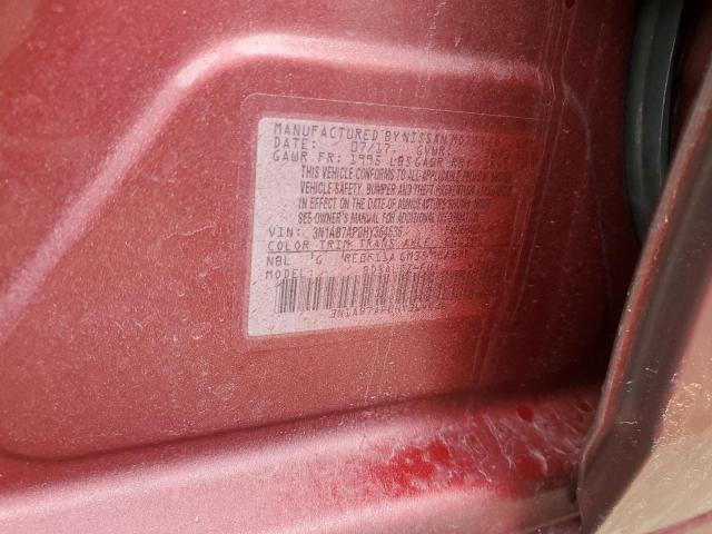 2017 NISSAN SENTRA NIS 3N1AB7AP0HY364636