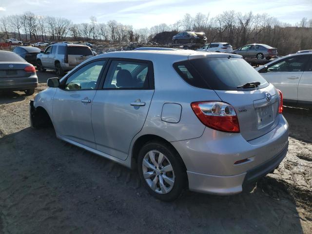 TOYOTA MATRIX 2009 silver  gas 2T1LE40E69C008320 photo #3