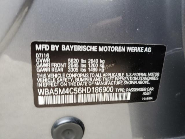 2017 BMW 535 XIGT WBA5M4C56HD186900