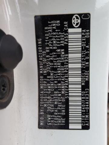 2020 TOYOTA COROLLA LE - 5YFEPRAEXLP067926