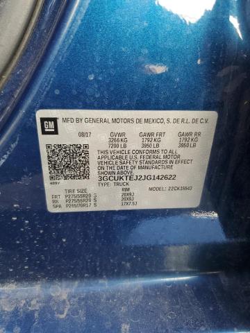 2018 CHEVROLET SILVERADO - 3GCUKTEJ2JG142622