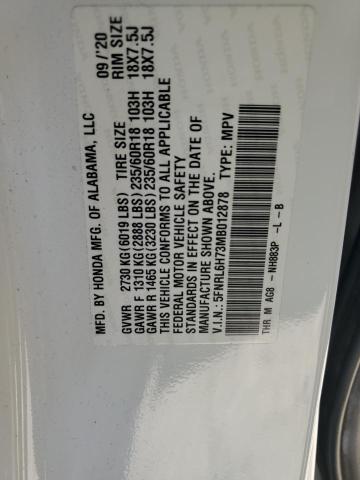 2021 HONDA ODYSSEY EX - 5FNRL6H73MB012878