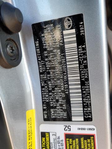2018 TOYOTA CAMRY L - 4T1B11HK4JU029671