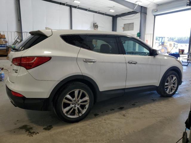 HYUNDAI SANTA FE S 2013 white  gas 5XYZWDLA6DG021386 photo #4