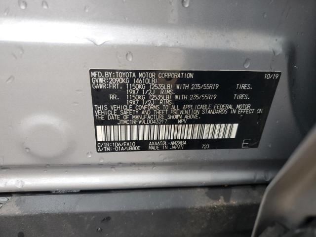 2020 TOYOTA RAV4 XLE P - JTMC1RFV9LD043217