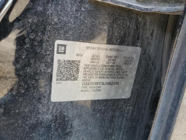 2020 CHEVROLET MALIBU LT - 1G1ZD5ST3LF002190