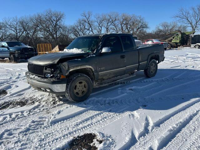 CHEVROLET SILVERADO 1999 charcoal 3dr ext gas 2GCEK19T8X1271583 photo #3