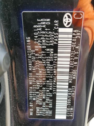 2021 TOYOTA COROLLA LE - 5YFEPMAE4MP177469