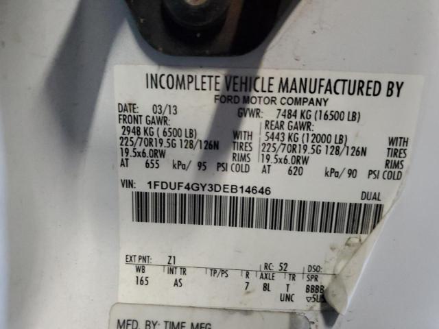 2013 FORD F450 SUPER #3309349968