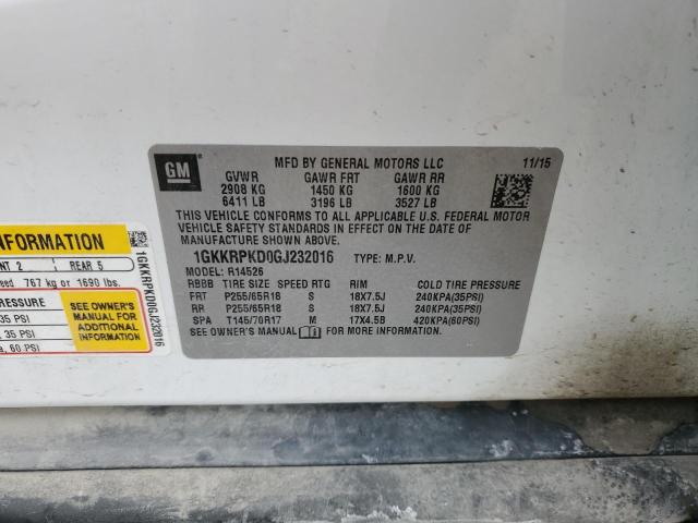 2016 GMC ACADIA SLE - 1GKKRPKD0GJ232016