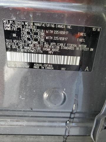 2017 TOYOTA RAV4 LE - 2T3BFREV7HW551114