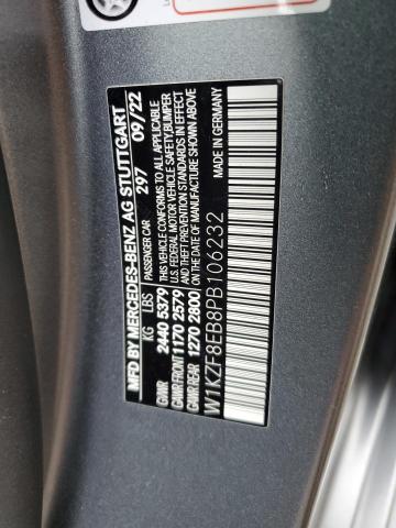 2023 MERCEDES-BENZ E 350 4MAT W1KZF8EB8PB106232