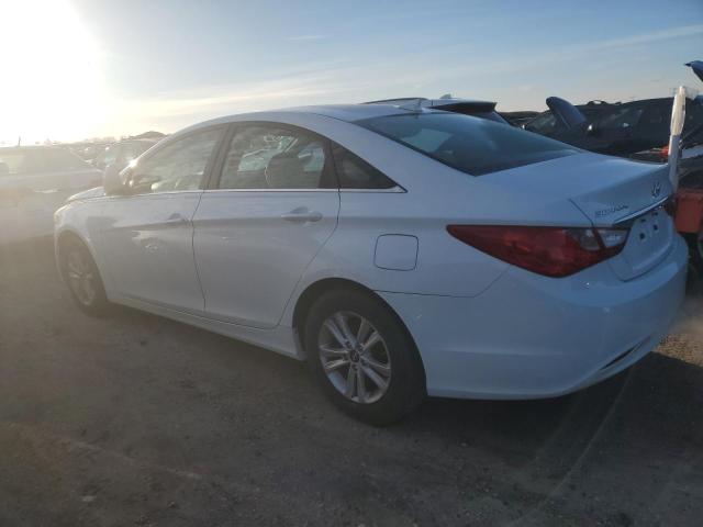 HYUNDAI SONATA GLS 2013 white  gas 5NPEB4AC7DH622443 photo #3