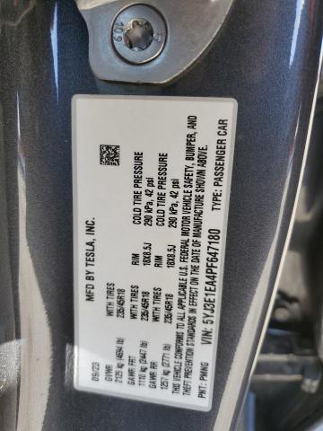 2023 TESLA MODEL 3 #3178177816