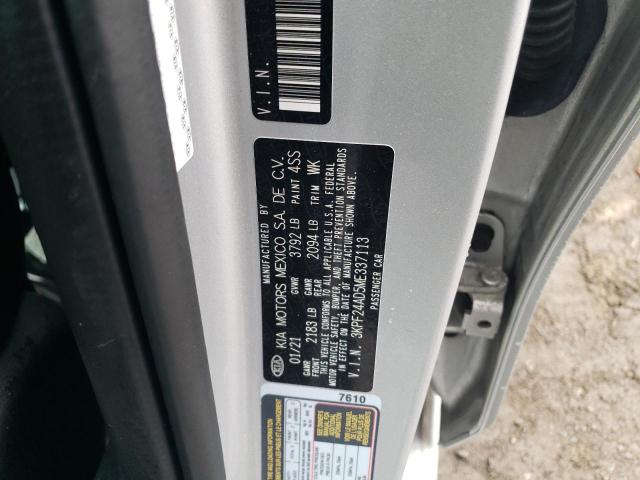 2021 KIA FORTE FE - 3KPF24AD5ME337113