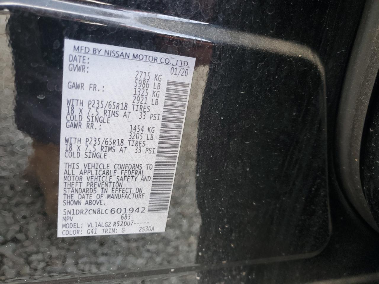 NISSAN PATHFINDER SL