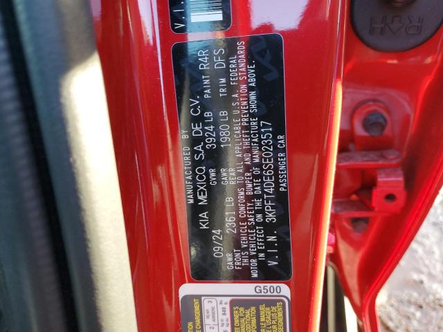 2025 KIA K4 LX 3KPFT4DE6SE023517