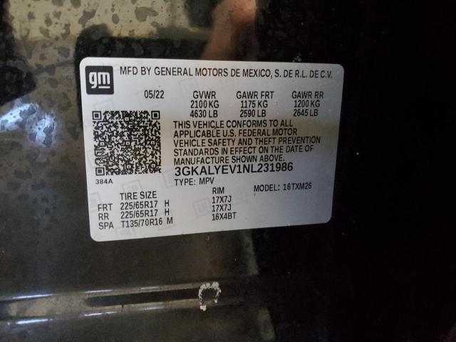 2022 GMC TERRAIN AT 3GKALYEV1NL231986