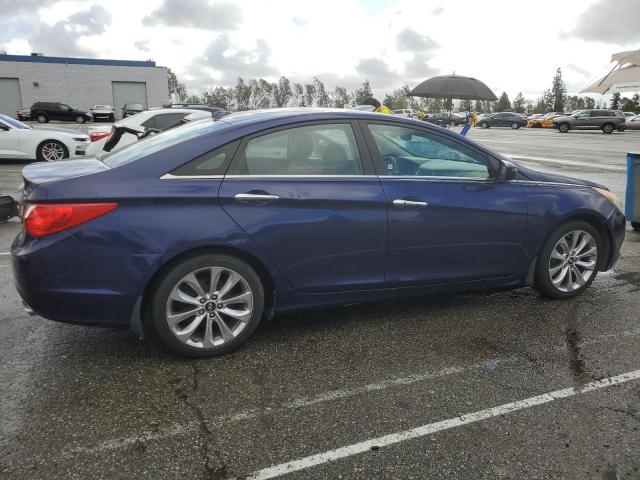 HYUNDAI SONATA SE 2012 blue  gas 5NPEC4AB2CH482627 photo #4