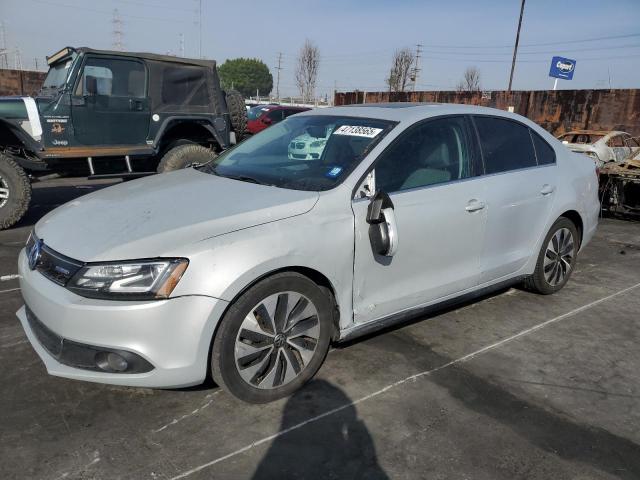 VOLKSWAGEN JETTA HYBR 2013 silver  hybrid engine 3VW637AJ1DM212200 photo #1