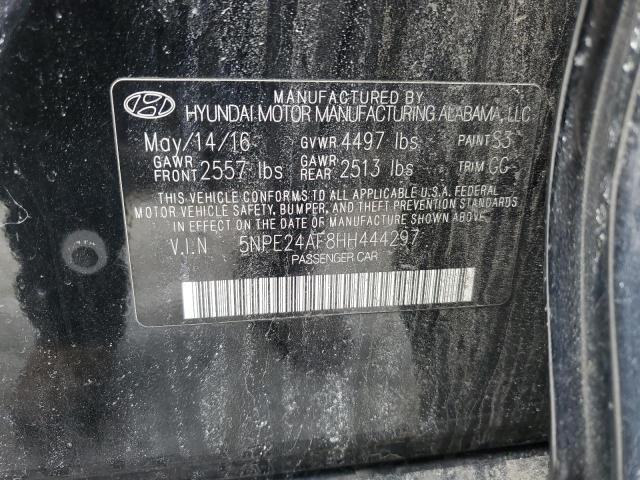 2017 HYUNDAI SONATA SE - 5NPE24AF8HH444297