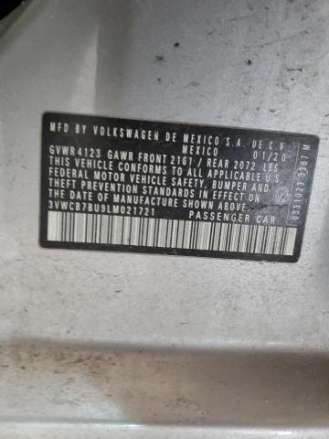 2020 VOLKSWAGEN JETTA S 3VWCB7BU9LM021721