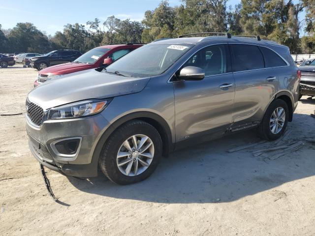 KIA SORENTO LX 2017 charcoal  gas 5XYPGDA59HG300931 photo #1