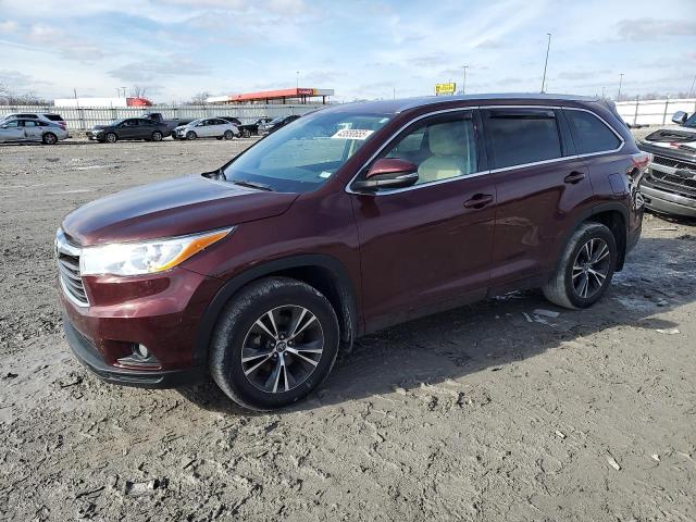 Vin: 5tdjkrfh9gs349634, lot: 43550655, toyota highlander xle 2016 img_1