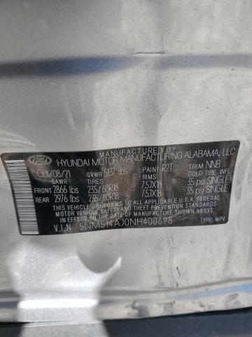 2022 HYUNDAI SANTA FE S - 5NMS14AJ0NH400698