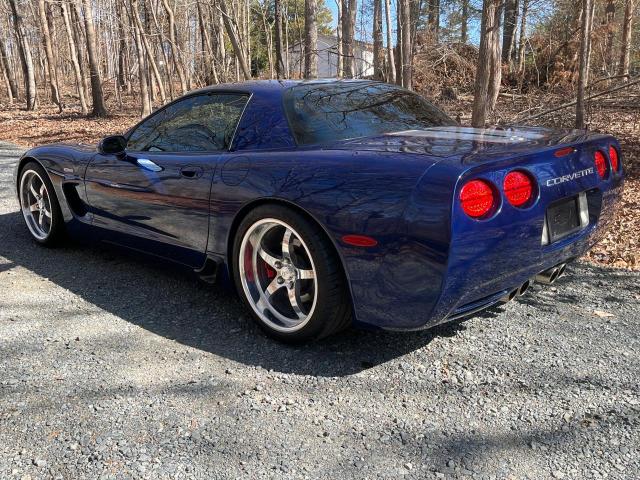 CHEVROLET CORVETTE Z 2004 blue coupe gas 1G1YY12S945126732 photo #4