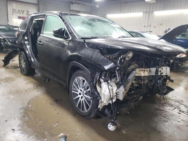 Vin: 5tdjzrfh5hs430708, lot: 45704135, toyota highlander se 20174