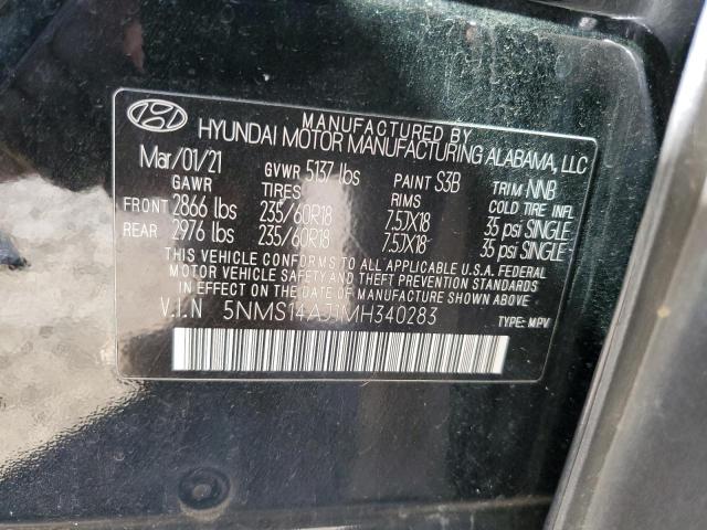 2021 HYUNDAI SANTA FE S - 5NMS14AJ1MH340283
