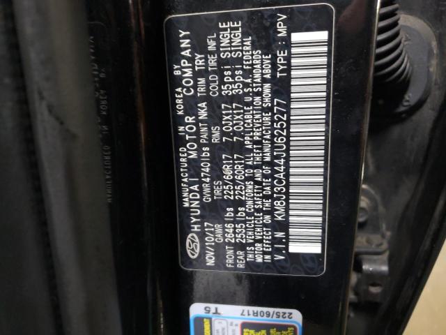 2018 HYUNDAI TUCSON SEL - KM8J3CA44JU625277