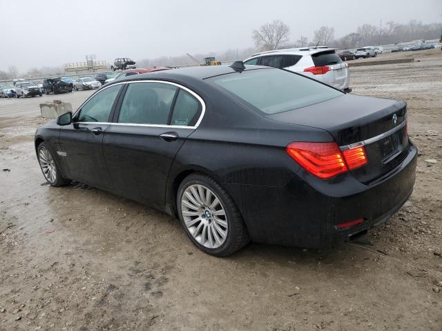 BMW 750 LI XDR 2010 black sedan 4d gas WBAKC8C53AC430723 photo #3