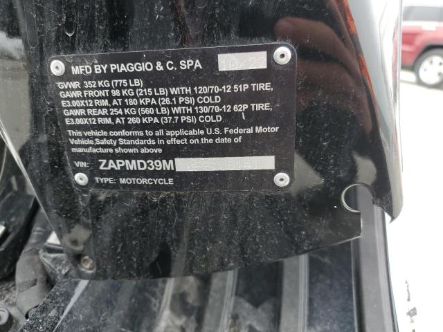 2023 VESPA GTS/SEI GI ZAPMD39M0P5100141