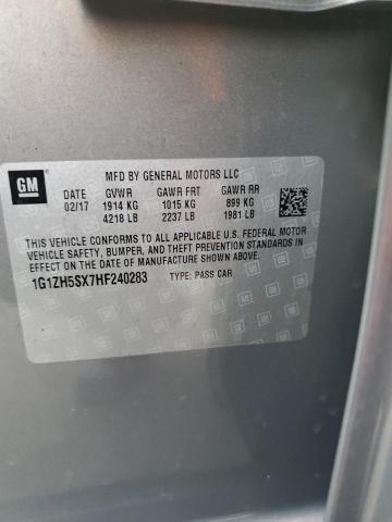 2017 CHEVROLET MALIBU PRE - 1G1ZH5SX7HF240283