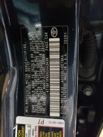 2017 TOYOTA CAMRY LE - 4T1BF1FK6HU443436