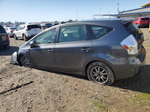 TOYOTA PRIUS V 2013 gray  hybrid engine JTDZN3EU5D3288737 photo #3