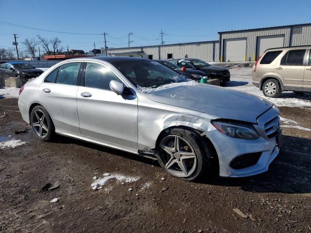 Vin: wddwf4kb4jr422290, lot: 44892245, mercedes-benz c-class 300 4matic 20184