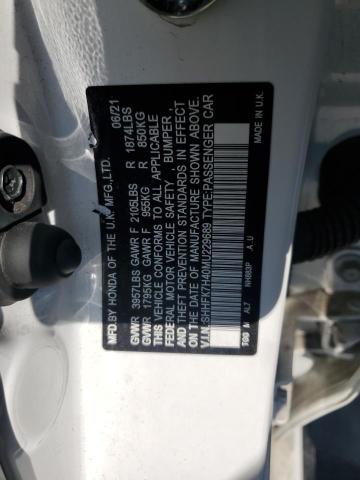 2021 HONDA CIVIC SPOR - SHHFK7H40MU229689