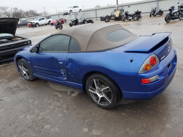 MITSUBISHI ECLIPSE SP 2005 blue converti gas 4A3AE75H65E014165 photo #3