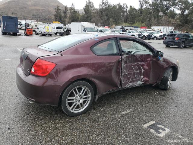 TOYOTA SCION TC 2007 burgundy  gas JTKDE177270200098 photo #4