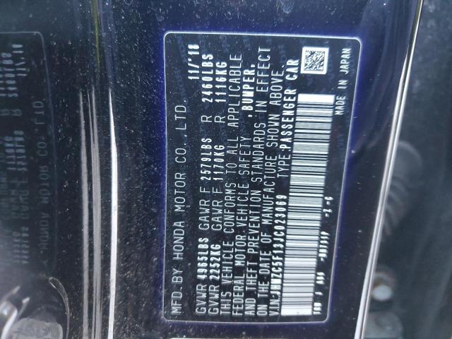 2018 HONDA CLARITY JHMZC5F13JC023069