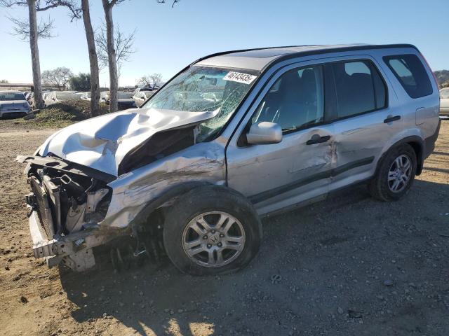 HONDA CR-V EX 2002 silver 4dr spor gas JHLRD78842C011098 photo #1