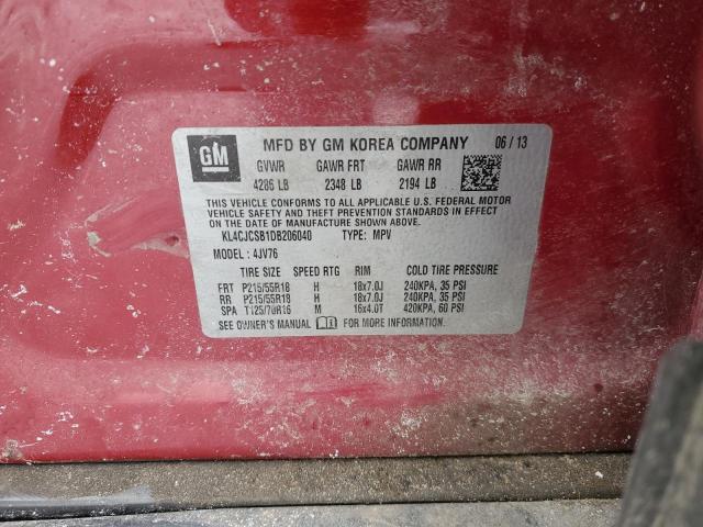 2013 BUICK ENCORE - KL4CJCSB1DB206040