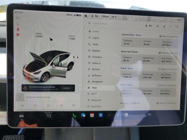 2022 TESLA MODEL Y - 7SAYGDEE2NF339753